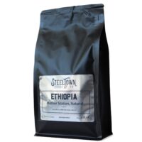A bag of coffee from Ethiopia