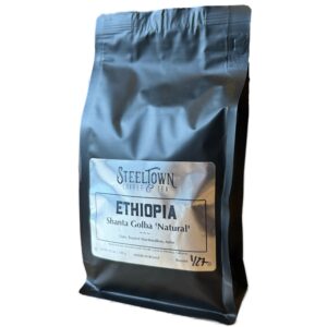 Bag of Ethiopia Shanta Golba coffee